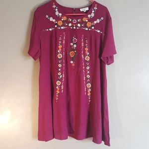 Mexican embroidery by Umgee USA, sz L